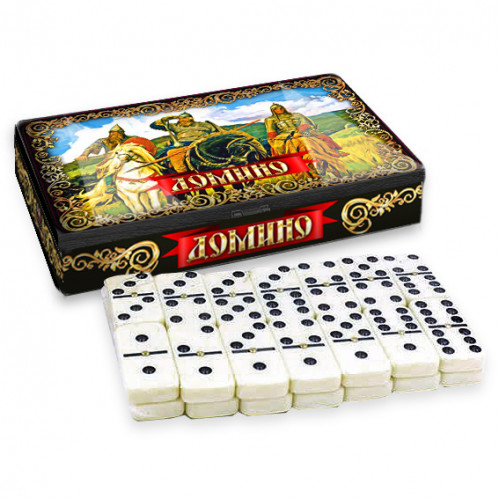 Domino 3 Hrdinové Metal Box (3 Bogatyrja)