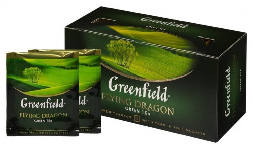 Zelený čaj Flying Dragon 25*2g Greenfield