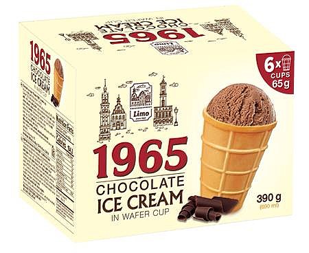 Čokoladova zmrzlina Limo 1965 6*70g