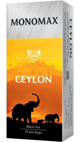 detail Černý čaj Ceylon 25*2g MONOMAX