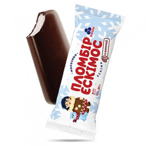 Zmrzlina smetanová v čokoládě RUD 80g
