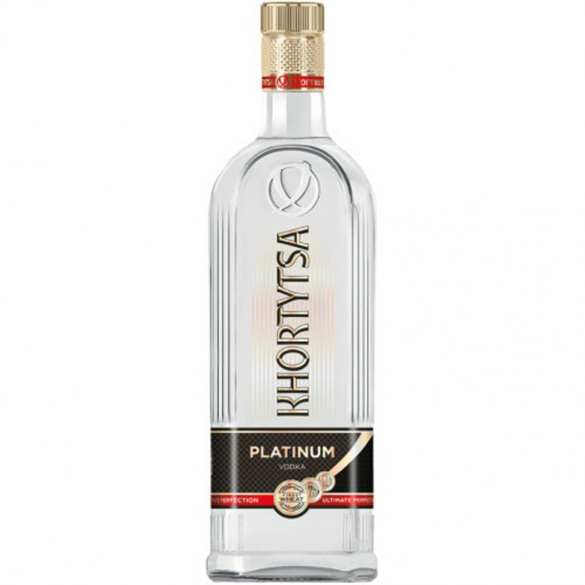 detail Vodka Platinum 0,7L 40% Khortytsa