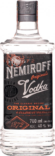 detail Vodka Original 0,7L 40% Nemiroff