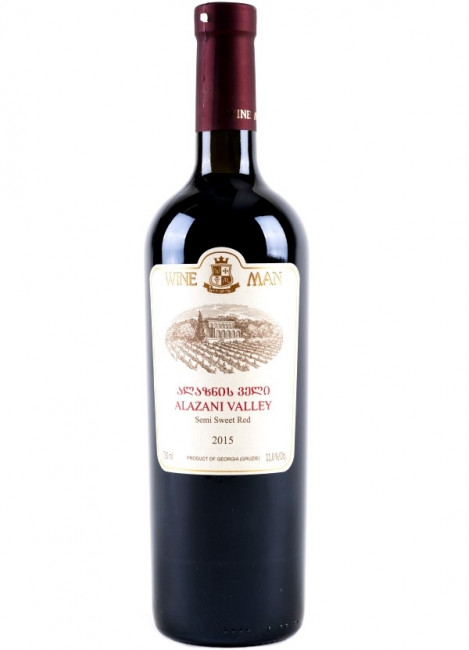 detail Červené víno Alazani Valley 0.75L Alk.12% WineMan