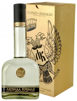 Vodka Legend of Kremlin 0,7L 40% ve zlaté krabičce