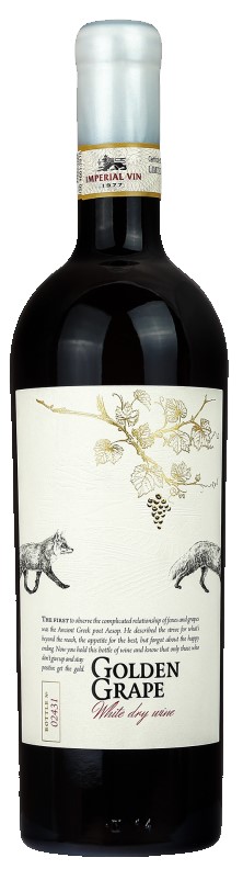 Bílé suché víno Golden Grape 0,75L 13,5% Imperial Vin